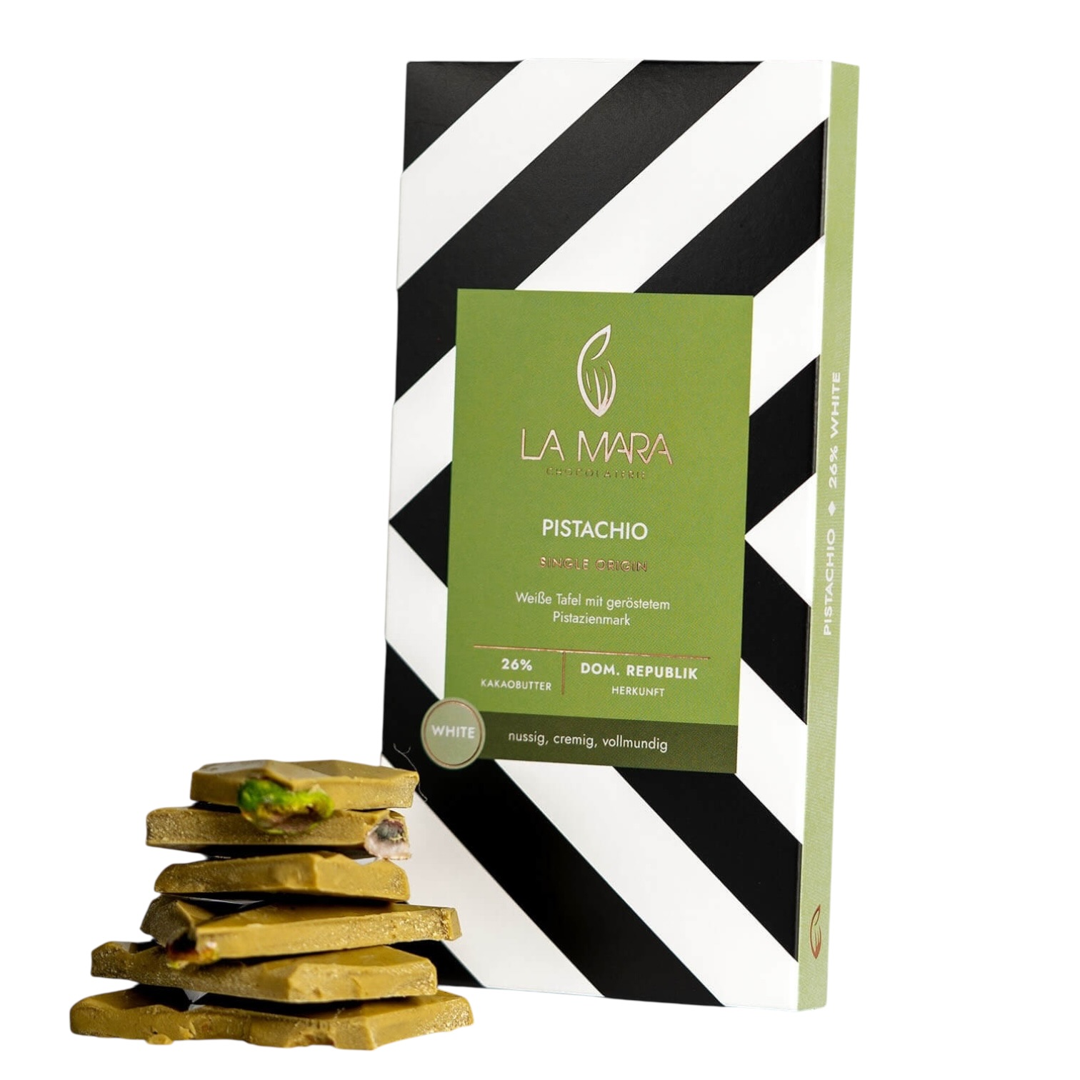 Tafelschokolade PISTACHIO 80g